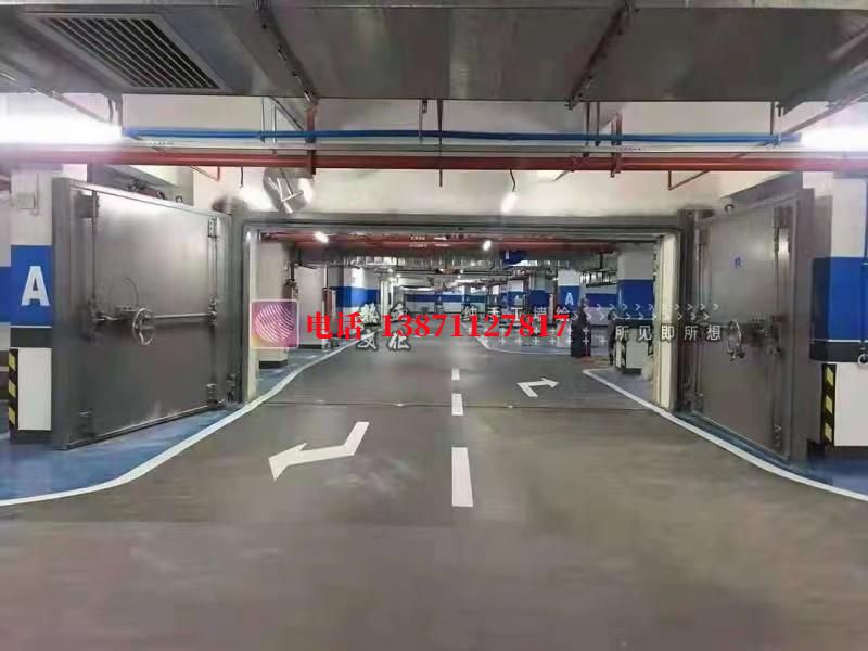 镶黄密闭防护门